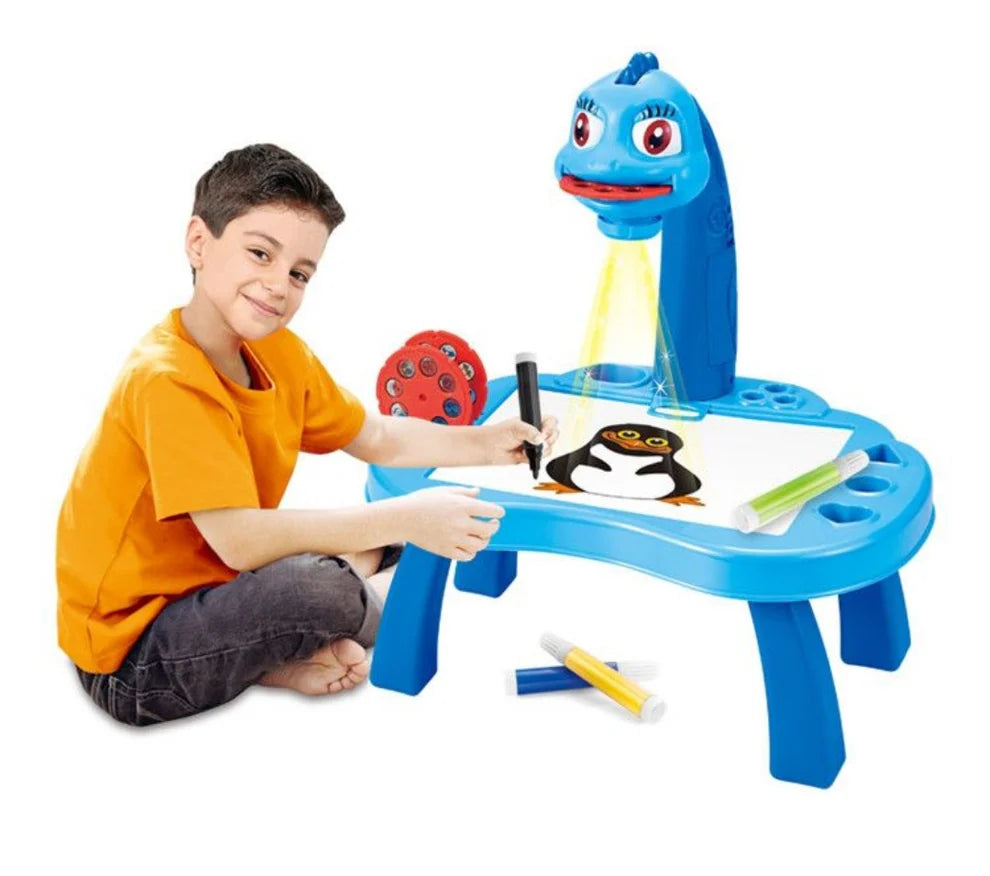 Projector Painting Desk Toy - Blue